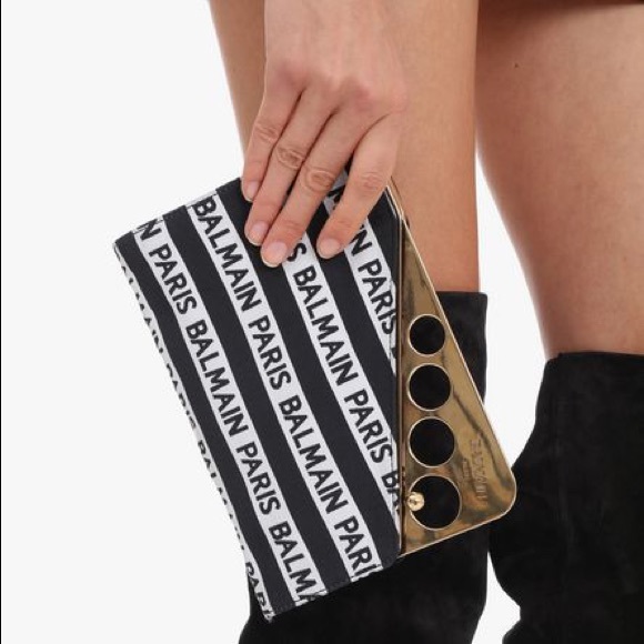 balmain logo clutch - Picture 5 of 5